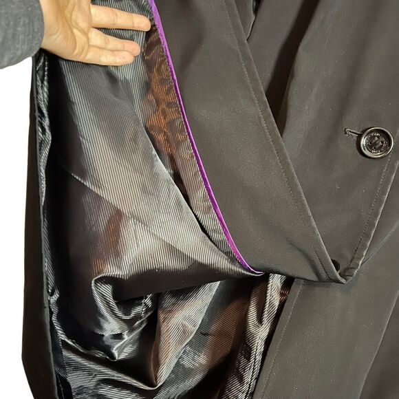 Calvin Klein black coat. Size medium - Picture 4 of 10
